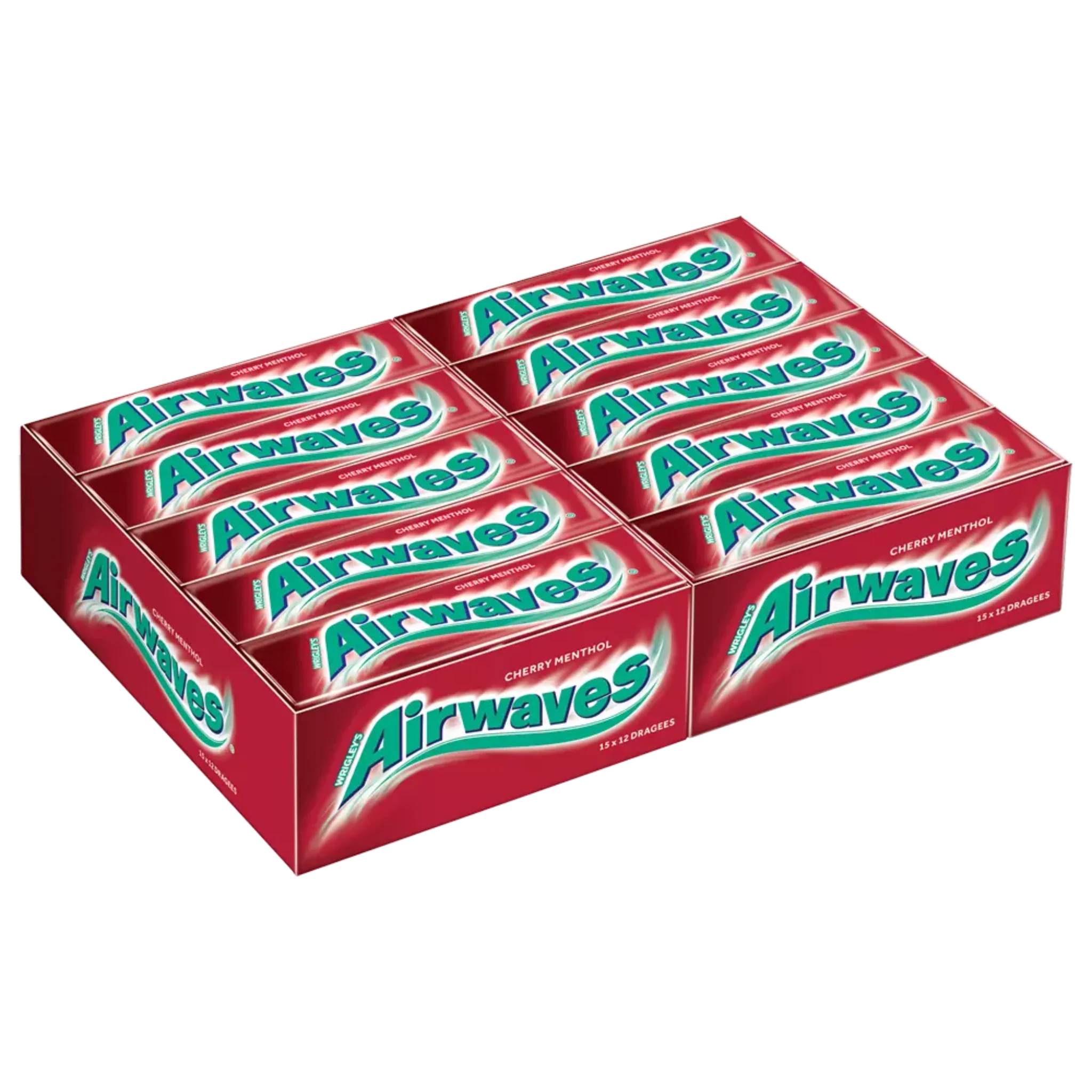 Airwaves Cherry Menthol Dragees | Kirsche und Menthol vereint in einem Dragee für einen intensiven, erfrischenden Genuss