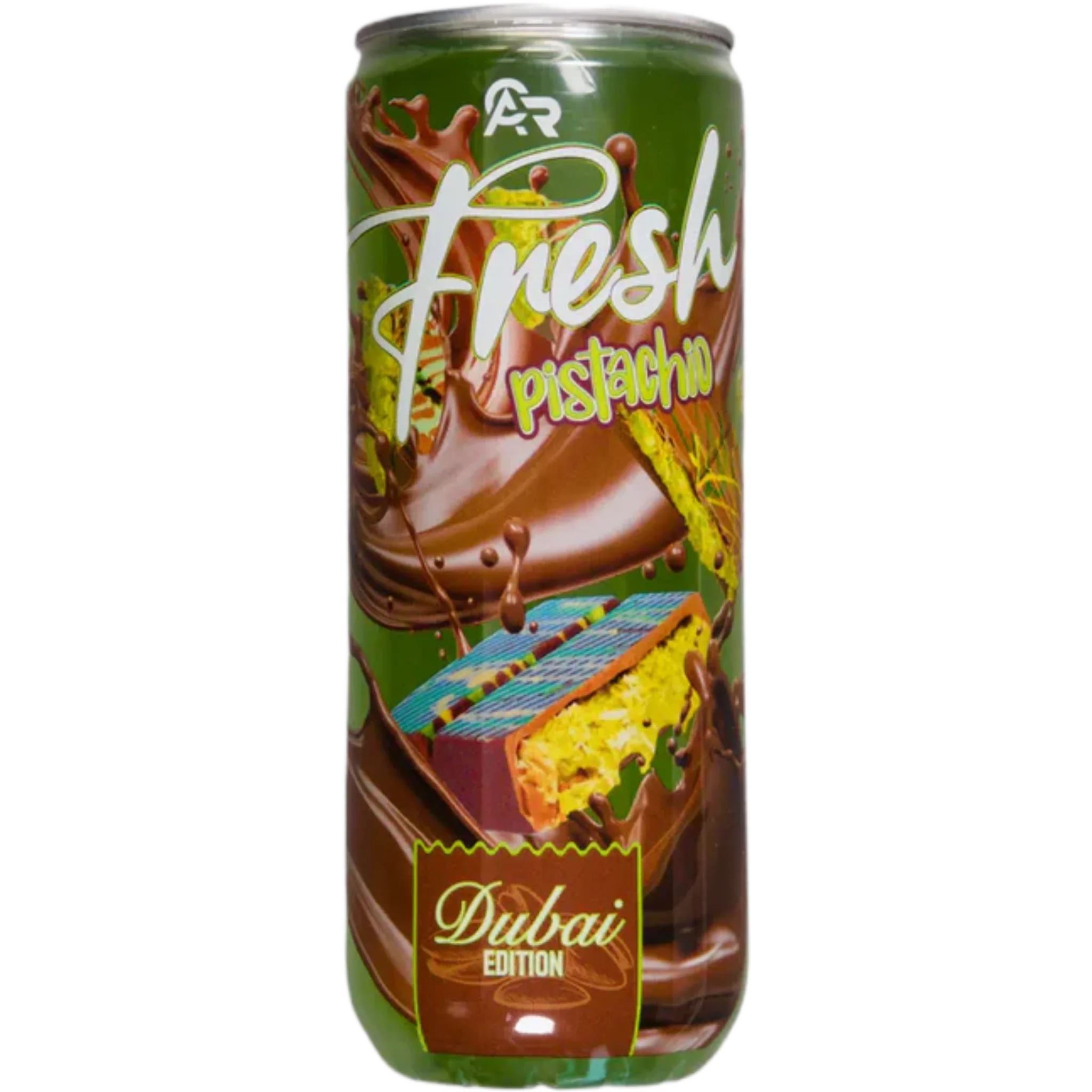 Fresh Pistachio Schoko-Drink – Dubai Edition | Cremiger Pistazien-Schoko-Drink in der exklusiven Dubai Edition für einen luxuriösen Geschmackserlebnis.