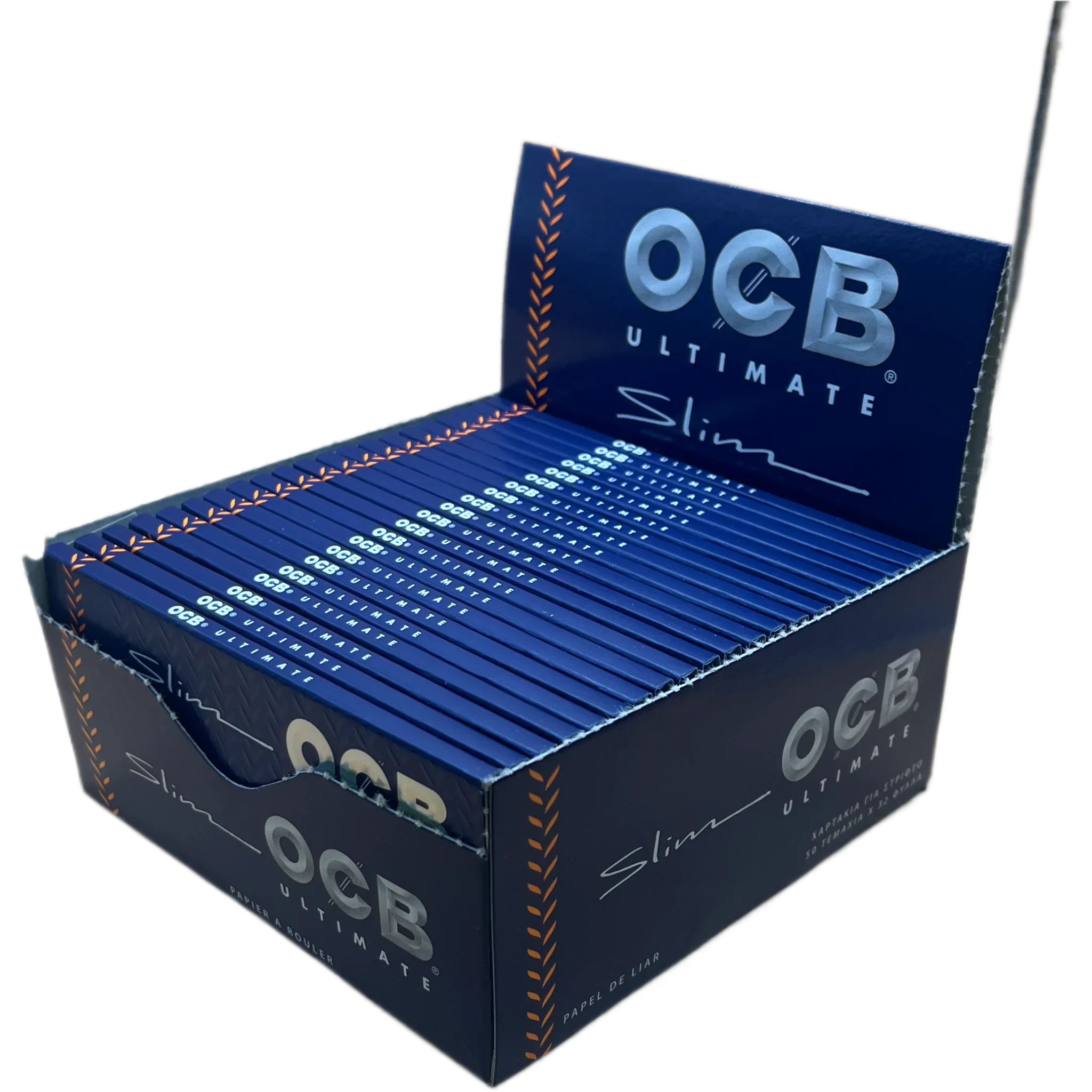 OCB Ultimate Slim | Ultra-dünne Zigarettenblättchen im Slim-Format für den feinsten Rauchgenuss.